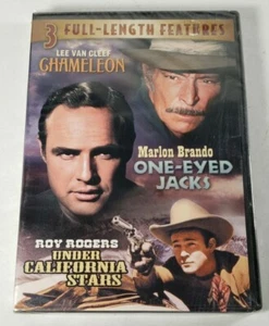3 Full Movies - Chameleon, One Eyed Jack, Under California Stars DVD Free Ship - Picture 1 of 6