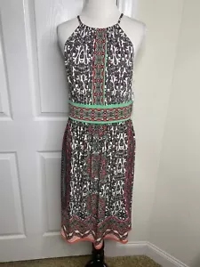 Women’s London Times Sleeveless Spaghetti Strap Dress •Size 8 *NWT - Picture 1 of 7