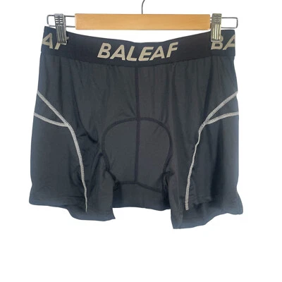 Pantalones Cortos de Ciclismo Acolchados Baleaf Para Mujer Talla XL Negro Gris Elastizados Nuevos con Etiquetas Foto 1 de 4