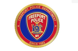 Freeport, NY Police Depart Challenge Coin, 2 inch round, home of the 9th Pct NC - Picture 1 of 2