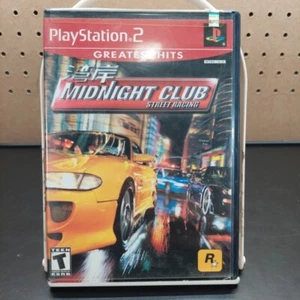 Midnight Club: Street Racing (Greatest Hits) - Playstation 2 PS2 Game - Complete - Picture 1 of 3