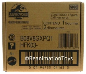 Jurassic World Camp Cretaceous Darius Raptor Blue Bumpy Adventure Pack New NIB - Picture 1 of 3