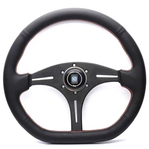 D Type NARDI 350mm/14inch Perforated Leather Drift Sport Steering Wheel - Bild 1 von 5