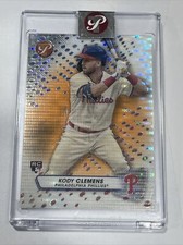 2023 Topps Pristine Kody Clemens  Rookie Card Refractor /25 Encased