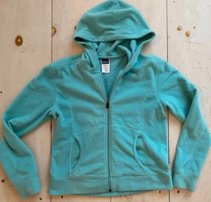 SOFT Patagonia Plush Synchilla Full Zip Fleece Sweater Jacket Light Blue Size M - Bild 1 von 4
