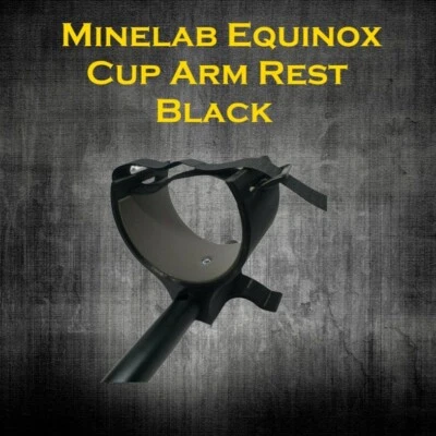 UKHF Minelab Equinox Cup Arm Rest - Black