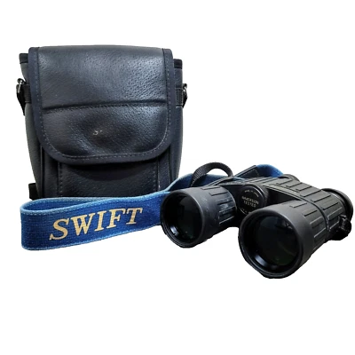 Swift Audubon 7x35 Binoculars (Model 825) Immersion Tested Made in Japan (READ) - Image 1 of 4
