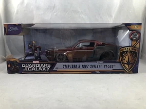Jada 1:24 Guardians of the Galaxy Star-Lord & 1967 Shelby GT-500 - Picture 1 of 3