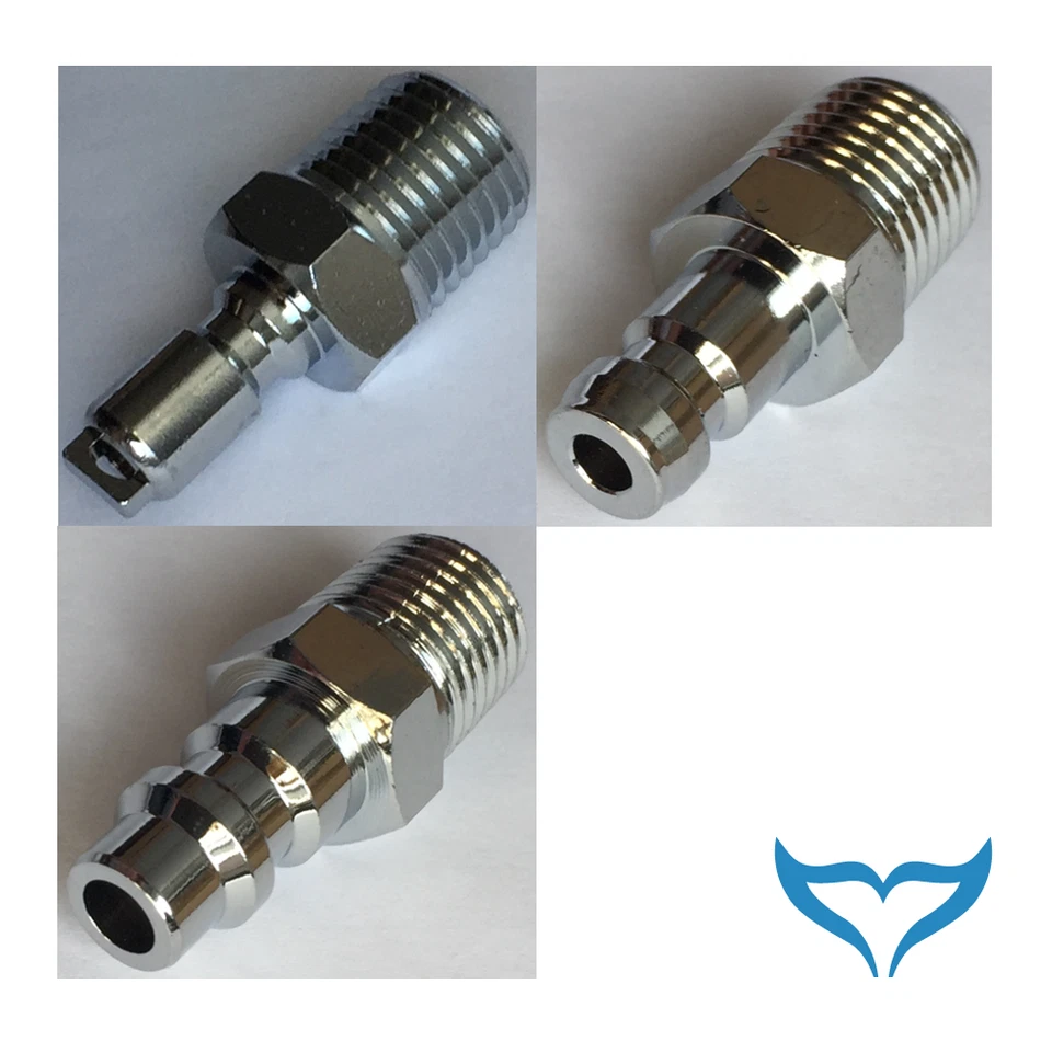 MARKENLOS Inflator Stecker Standard BC Scubapro Seaquest CEJN Adapter 1/4-NPT Aussengewind