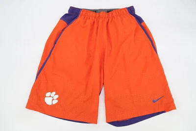 Мужские большие командные футбольные шорты Clemson Tigers Nike оранжевые - Изображение 1 из 4