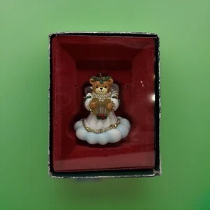 1987 "Engel auf einer Wolke" Christmas Holiday Ornament Enesco 555487 mit Box Vintage - Bild 1 von 12