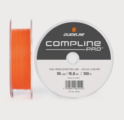 Guideline ® Compline PRO 100M 35lbs - Orange 108125 * 2025 Stock * UK DEALER - Image 1 of 2