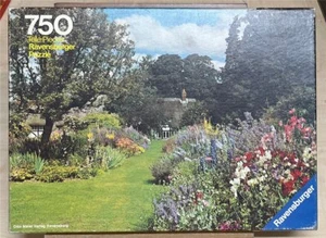 750 Pieces Jigsaw Puzzle, RAVENSBURGER, "Spmmergarten" - Bild 1 von 4
