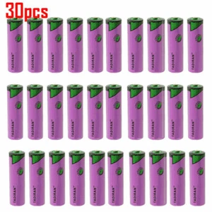 30X 3.6V 2400mAh TADIRAN Battery For 6ES7971-0BA00 Siemens Simatic SL-360 S7-400 - Picture 1 of 9