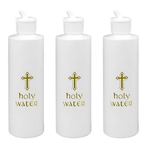 3Pcs Holy Water Bottles Holy Water Empty Containers 250ml Holy Water Plastic ... - Picture 1 of 7