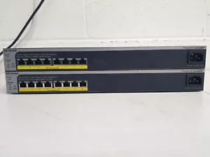 x Job lot of 2x Netgear ProSafe GS408EPP Tested VAT INC - Picture 1 of 5