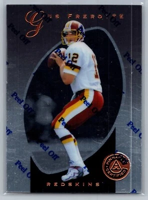 1997 PINNACLE CERTIFIED CARD # 31 Gus Frerotte - Washington Redskins - Image 1 of 2