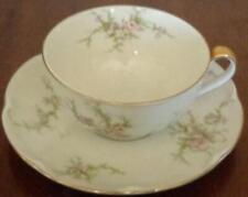 Vintage Theodore Haviland China Teacup and Saucer – Rosalinde – VGC – AMERICA