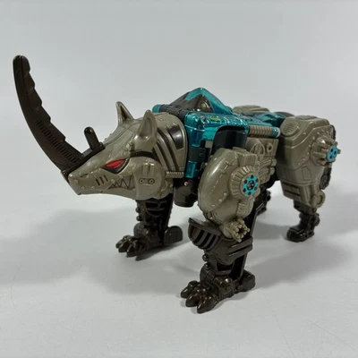 Transformers Beast Wars Deluxe Class Transmetals Rhinox w Sword Horn COMPLETE - Image 1 of 4