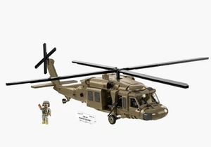 Sikorsky UH-60 Black Hawk Hubschrauber Ziegelmodell - COBI 5906 - 928 Steine - Bild 1 von 13
