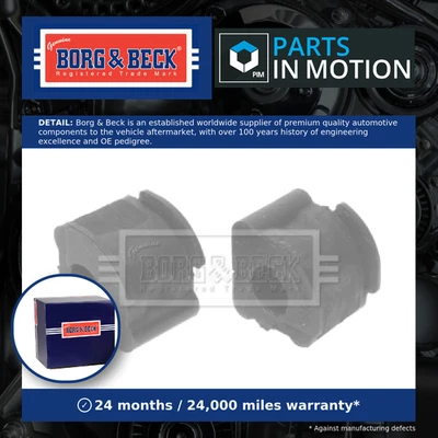 2x Bush de barra antivuelco (par) se adapta a SEAT CORDOBA 6K suspensión delantera 93 a 02 B&B Foto 1 de 4