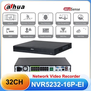 Videoregistratore di rete Dahua 32CH NVR 16 POE 8 ePOE 4K H.265+ NVR5232-16P-EI - Foto 1 di 4