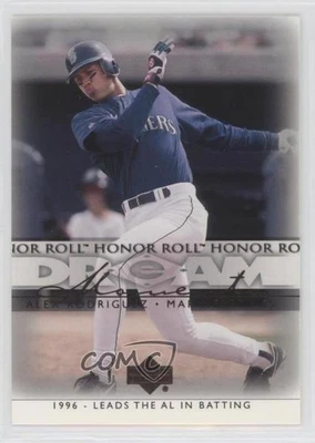 2002 Upper Deck Honor Roll Dream Moments Alex Rodriguez #84 - Image 1 of 2