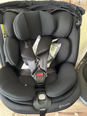 CYRO 360° i-Size Reboarder Kindersitz und my junior ISOFIX Base Capsule 360° Neu - Bild 1 von 4