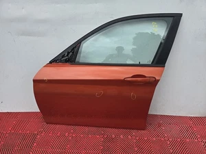 BMW 1 SERIES DOOR F20 PASSENGER LEFT FRONT 2011-2019 ORANGE B44 COMPLETE - Picture 1 of 9