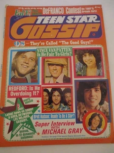 The Osmonds, Vincent Van Patten, Tony DeFranco - Teen Star Gossip Magazine 1974 - Bild 1 von 7