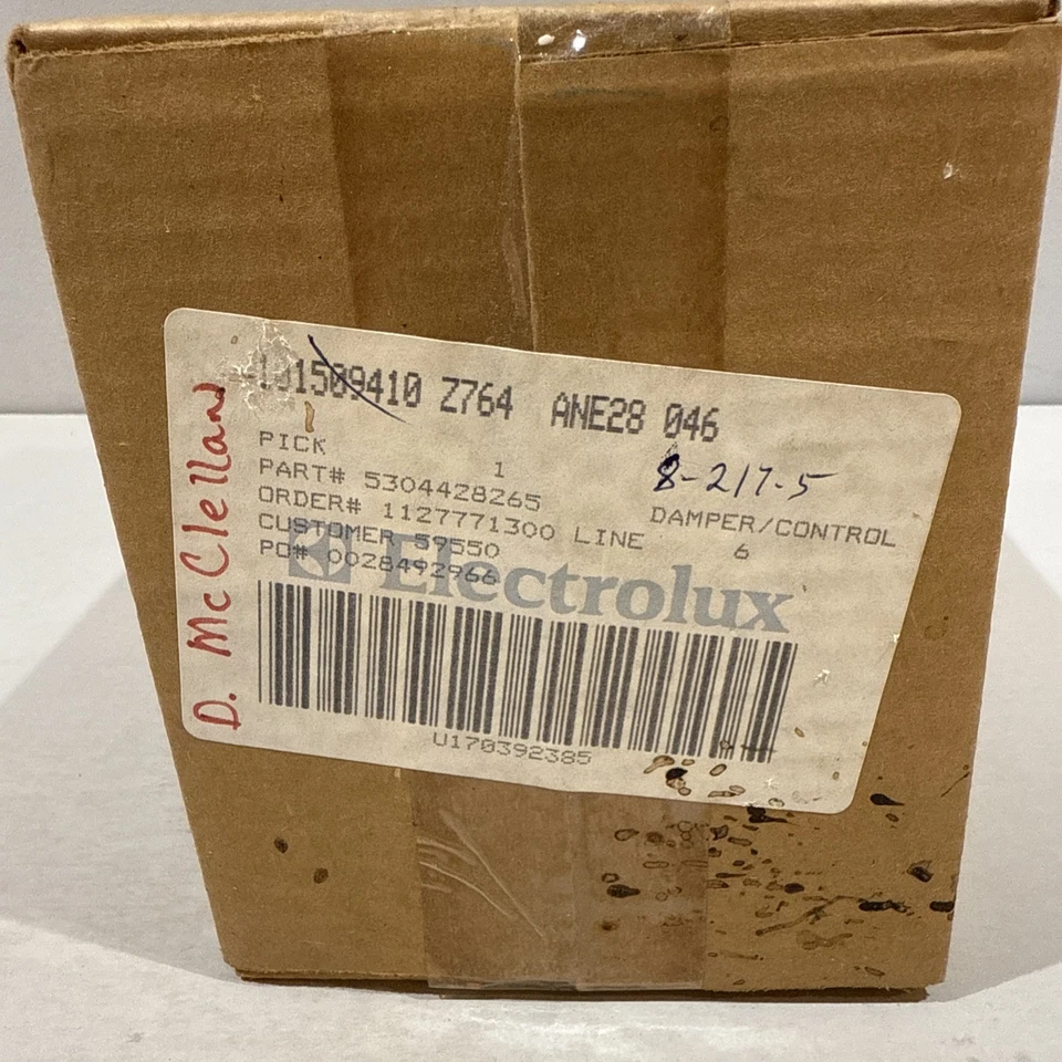 NUEVO Kit de Control Amortiguador Original Electrolux 5304428265 5303918267 *ENVÍO GRATUITO* Foto 1 de 4