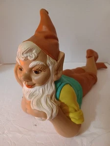 gnome , 1966 Atlantic Mold Garden Gnome, Forest Dwarf In Great Condition. - Picture 1 of 9