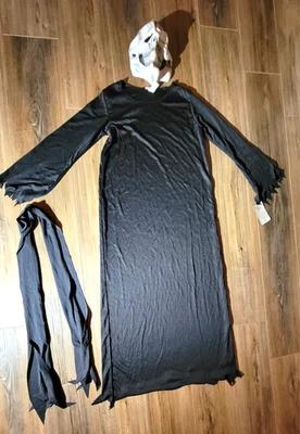 Fantasia de Halloween Ghoul Phantom Monster, Boogieman, 45 polegadas de comprimento, máscara, roupão - Imagem 1 de 4