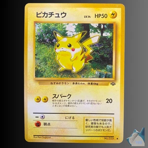 Pikachu No.025 Japanese Pokemon card Lv.14 Non-Holo Old Back TCG vintage LP - Picture 1 of 15