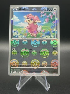 Audino Poke Ball Reverse Holo 076/086 SV11B Black Bolt - Picture 1 of 2