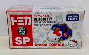 Dream TOMICA SP Hello Kitty 50th Anniversary Blue Color , Toy Car from Japan - Picture 1 of 3