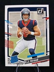C.J. Stroud 2023 Panini Donruss #339 Rated Rookie Texans - Picture 1 of 2