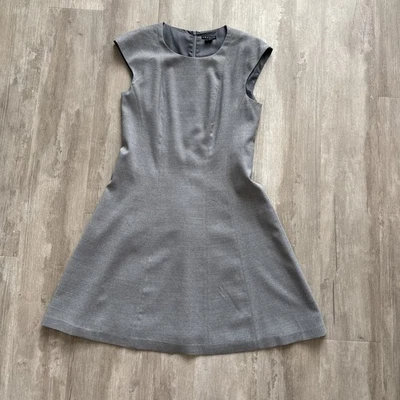 Theory Women's Gray Sleeveless Dress Size 8 - Image 1 of 4