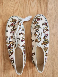 Donna Taglia 8,5 - VINTAGE Disney Vans - Tigro - Rarissimo da collezione NUOVO! - Foto 1 di 5