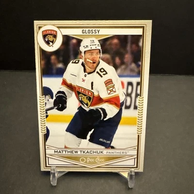 2024-25 O-Pee-Chee GLOSSY Hockey #OG-23 Matthew Tkachuk EX/NM - Image 1 of 2