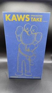 KAWS TAKE Open Edition Vinyl Figure Companion - Blue - 100% Authentic - Picture 1 of 9