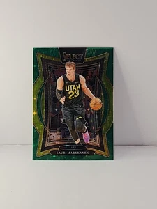 Panini Select 2024-25 - Concourse Lauri Markkanen #62 Green Stars Prizm - Imagen 1 de 2