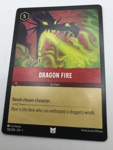 DRAGON FIRE NM/Mint 130/204 Disney Lorcana TCG non holo EN1 - Picture 1 of 2