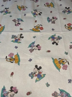 Disney Dundee Manta Bebé Minnie Mouse De Colección Acrílico Nuevo Raro Cochecito Cuna  Foto 1 de 4