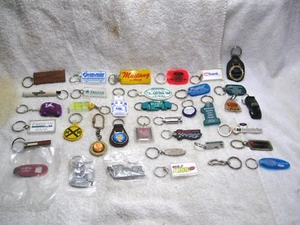 40 Collectible Key FOBs JACK DANIELS~OLD TANKARD~FORD~PONTIAC~ADESA~KISS~PEUGEOT - Picture 1 of 80