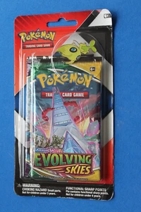 POKEMON ESPADA Y ESCUDO CIELOS EVOLUTIVOS TCG 2 PAQUETES DE REFUERZO Y PIN DE METAL SELLADO - Imagen 1 de 4