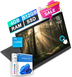Lenovo IdeaPad Flex 5 2-in-1 Laptop 14" Office 2024 Intel i3 4GB RAM & 512GB SSD - Picture 1 of 12