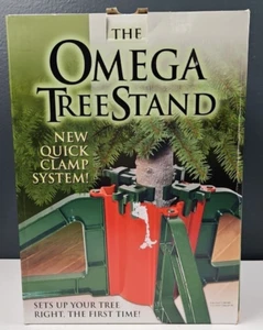The Omega Tree Stand New Quick Clamp System Leak Proof Water Pot Up to 10' Tree - Picture 1 of 6