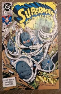 DC Superman The Man Of Steel #18 (1992) 1st App Doomsday! NM Copy. 🔥 - Picture 1 of 9