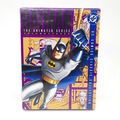 DC Comics Classics Batman The Animated Series Vol 3 DVD 4 - Disc Set 2005 - Image 1 of 4
